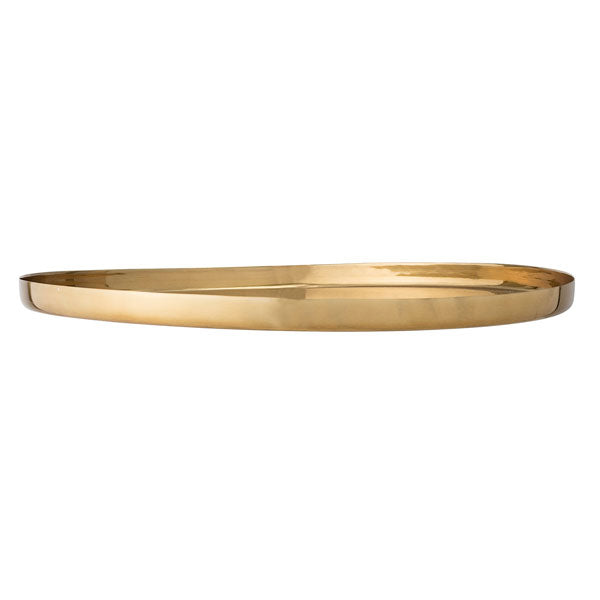 Grand plateau doré Ø50cm