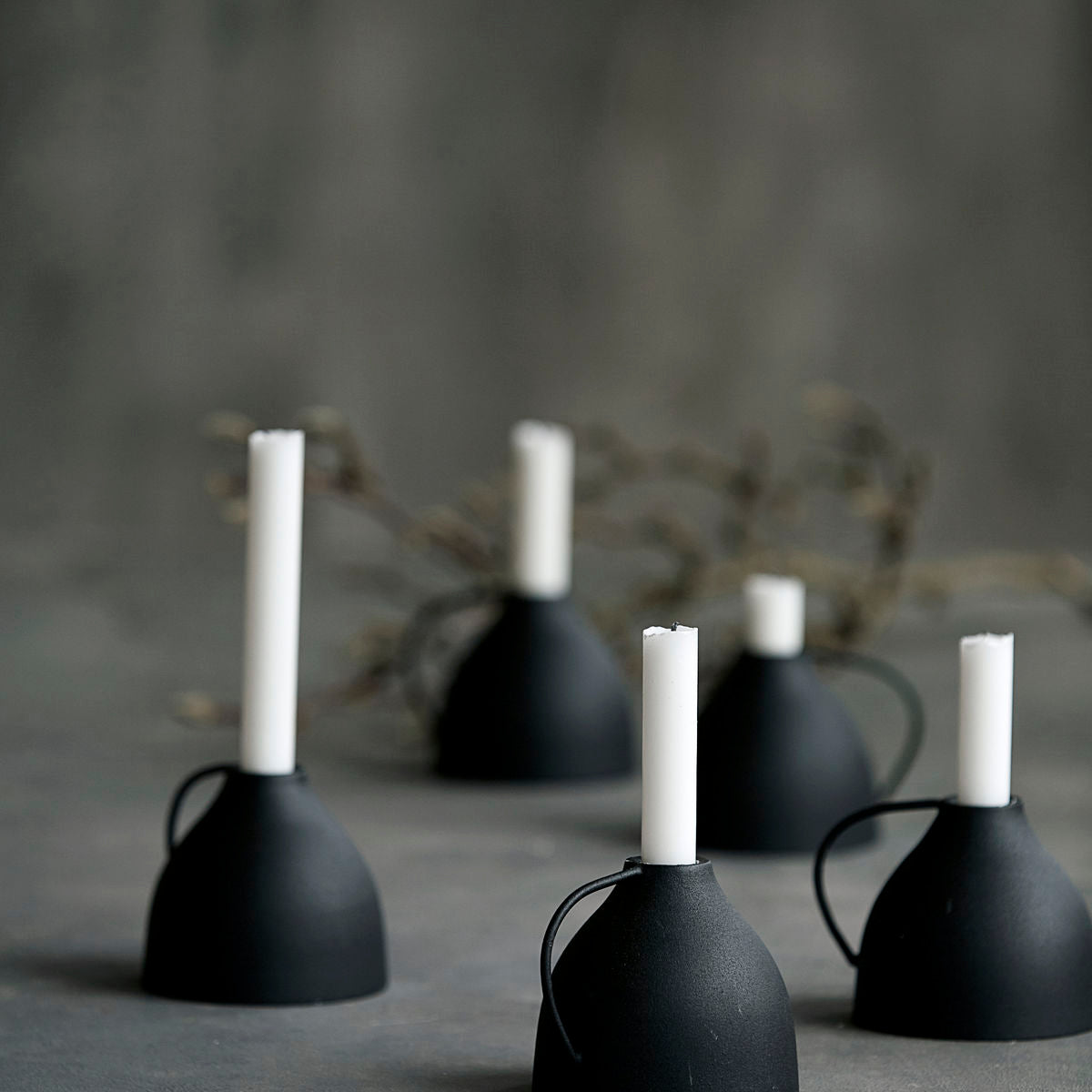 Bougeoir Viga noir