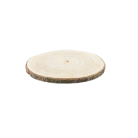 Rondin de bois brut 20cm x 2cm