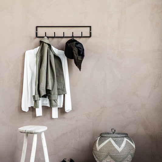 Panier noir en fibre de jute