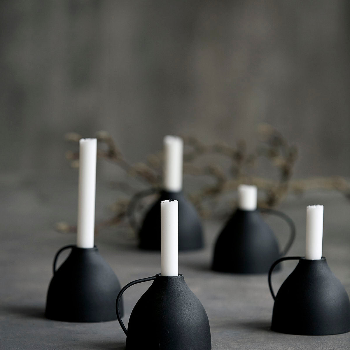 Bougeoir Viga noir