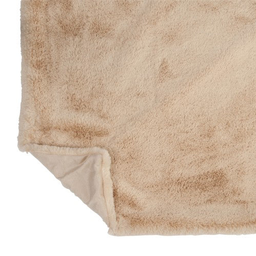 Plaid épais tout doux beige 130x180cm