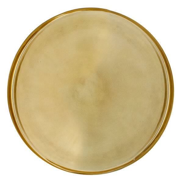 Grand plateau doré Ø50cm