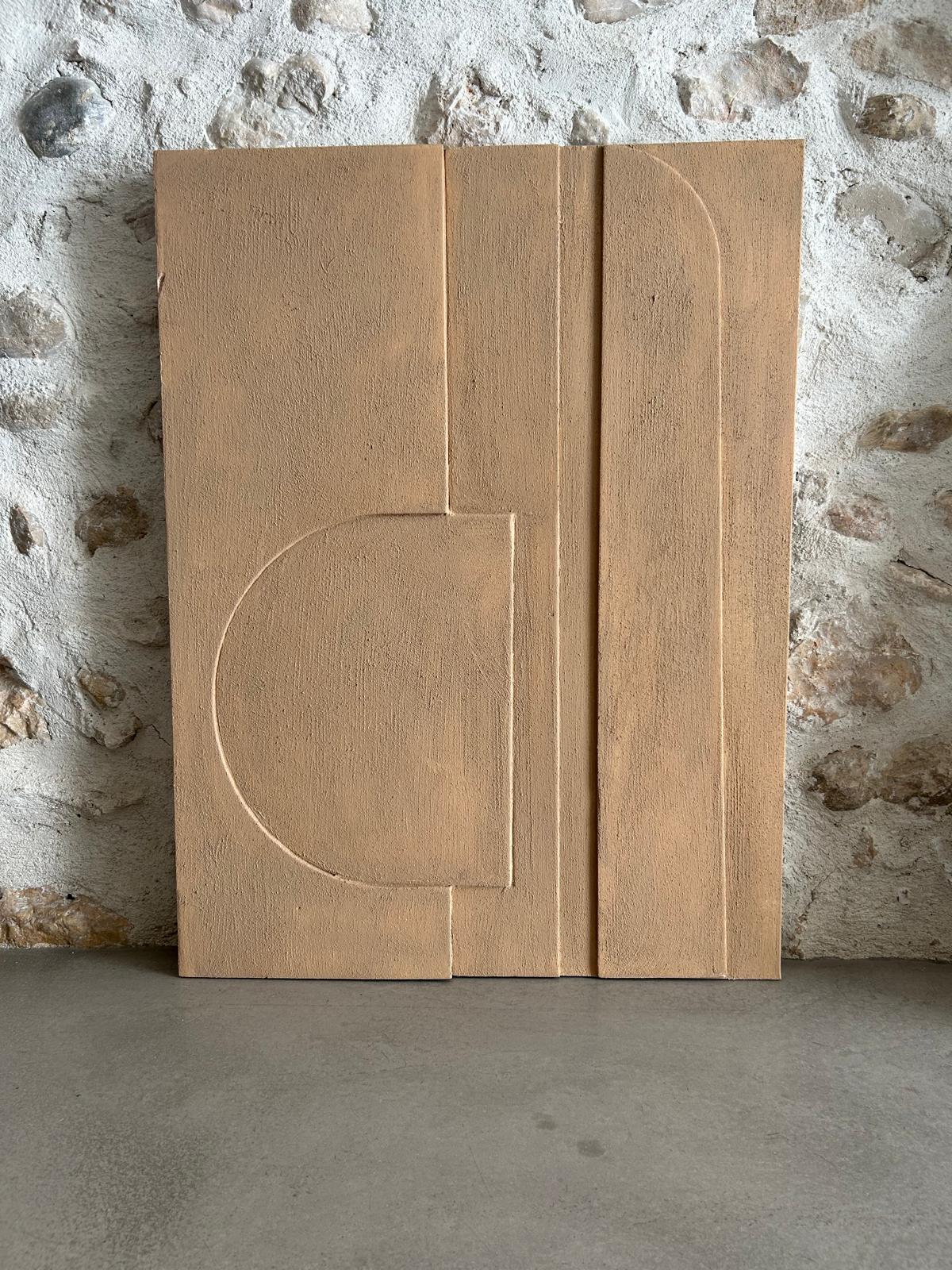 Tableau 3D York Mocha 60x80cm