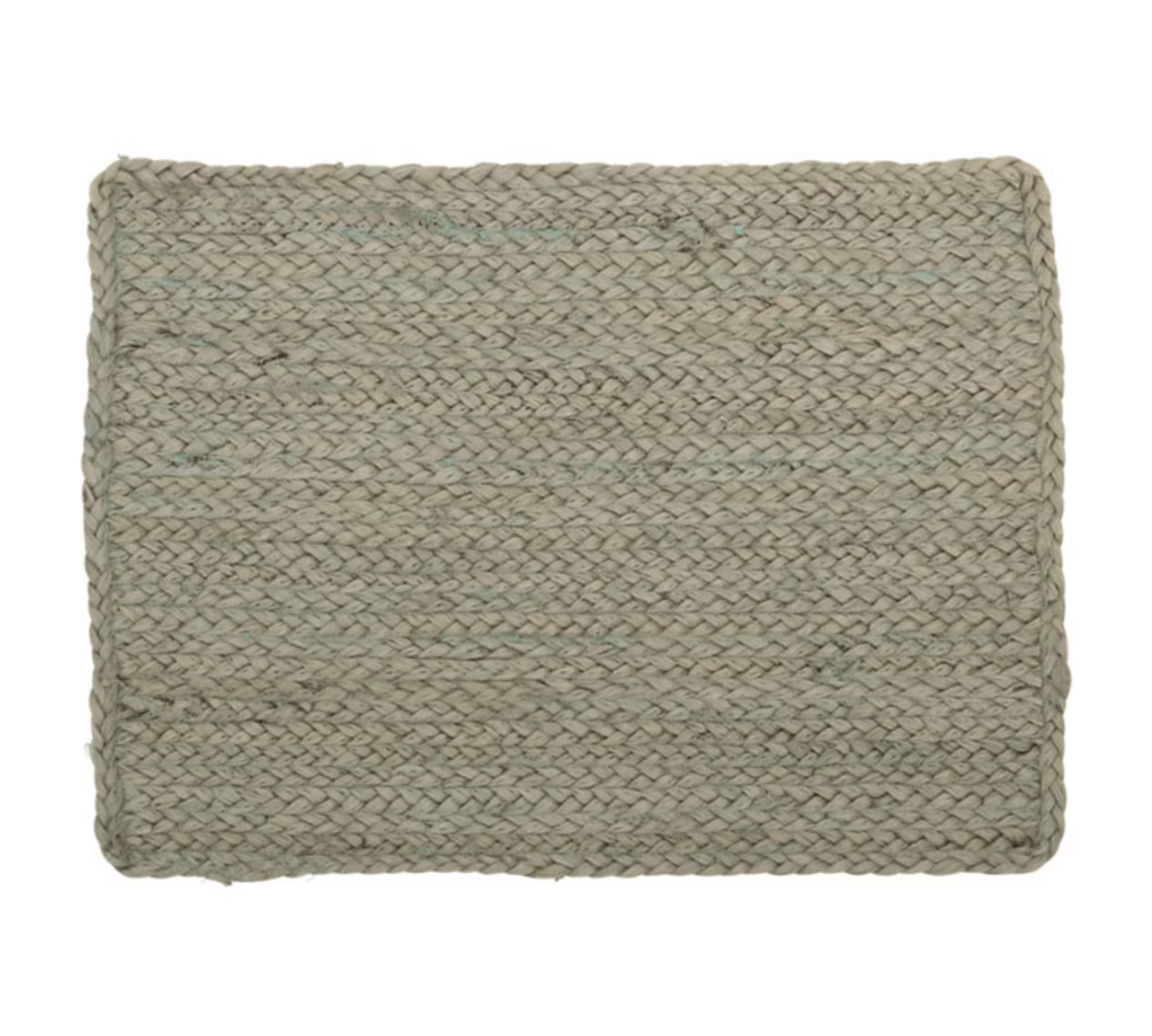 Set de table tressé en jute vert – Fabrication artisanale