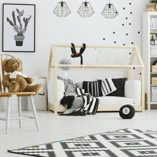 Stickers décoration pois noirs (lot de 120)