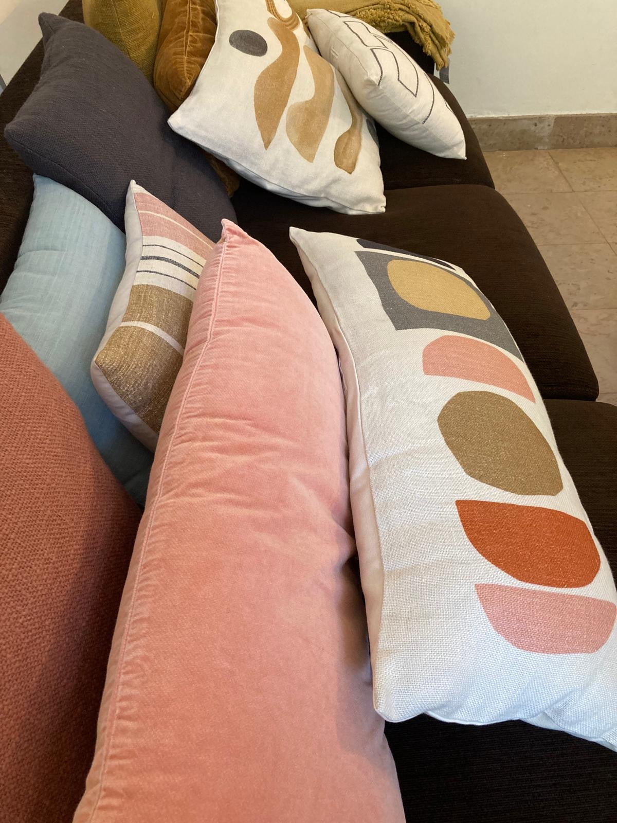 Coussin Dot coloré