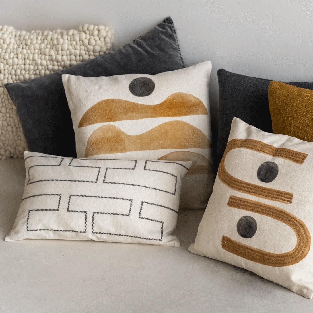 Cushion masseria urban nature culture 50x30cm