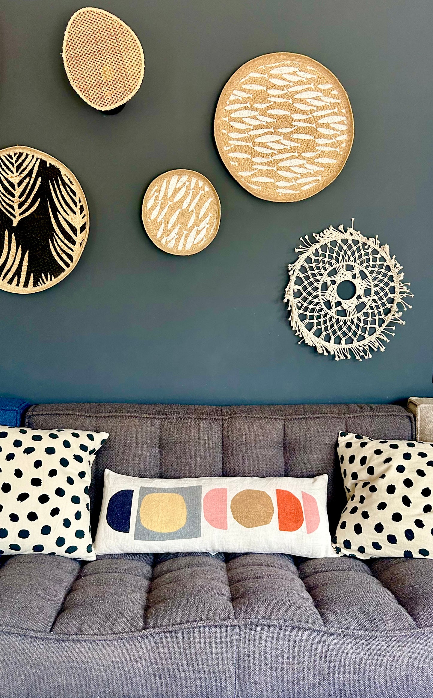Coussin Dot coloré