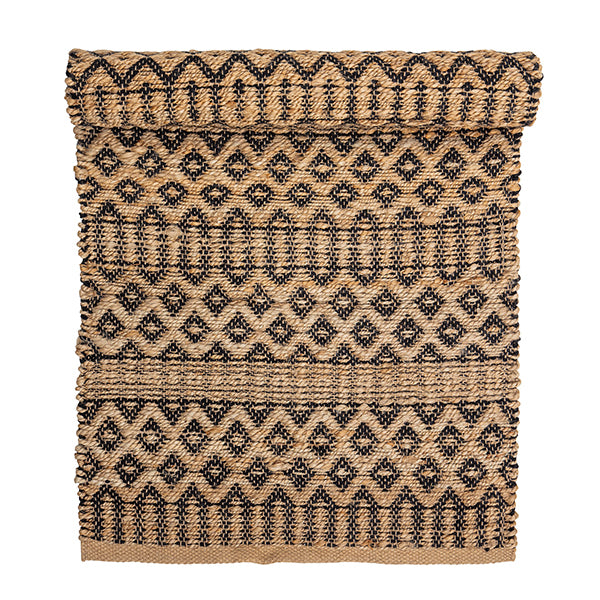 Tapis tissé en jute 140x170cm