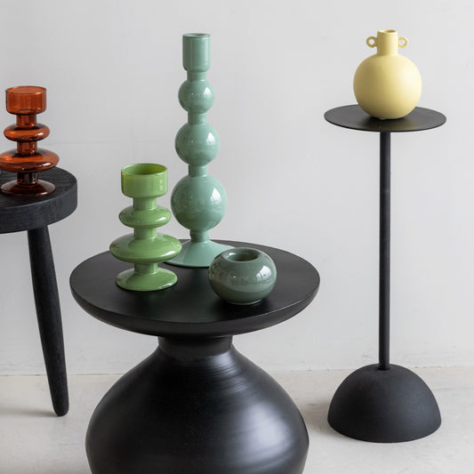 Photophore rouge bordeaux