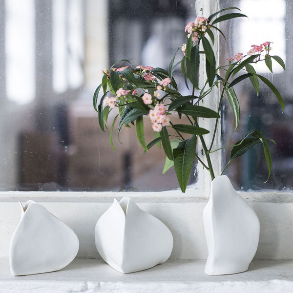 Vase Fleur porcelaine M