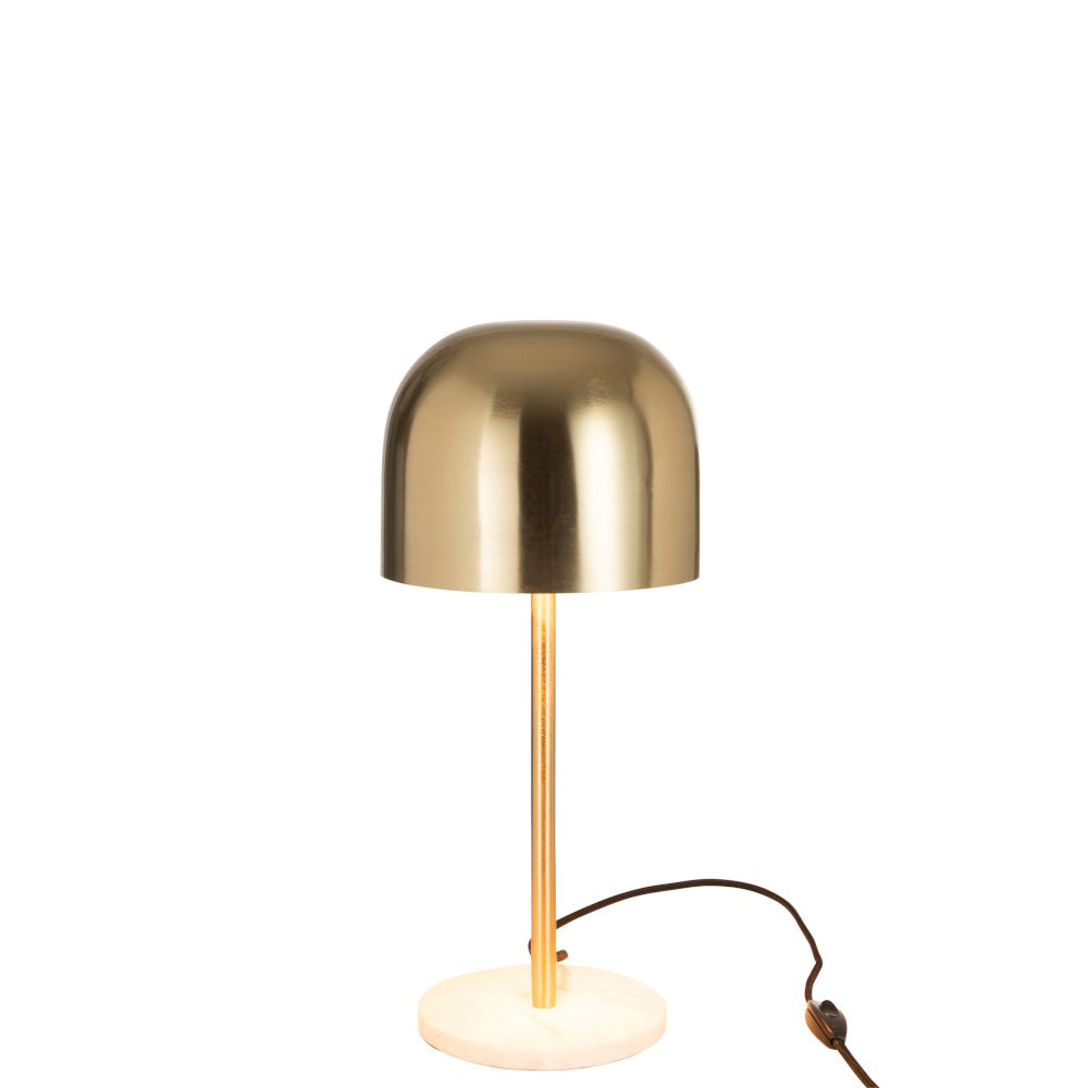 Lampe marbre / or