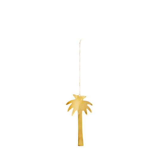 Suspension palmier doré